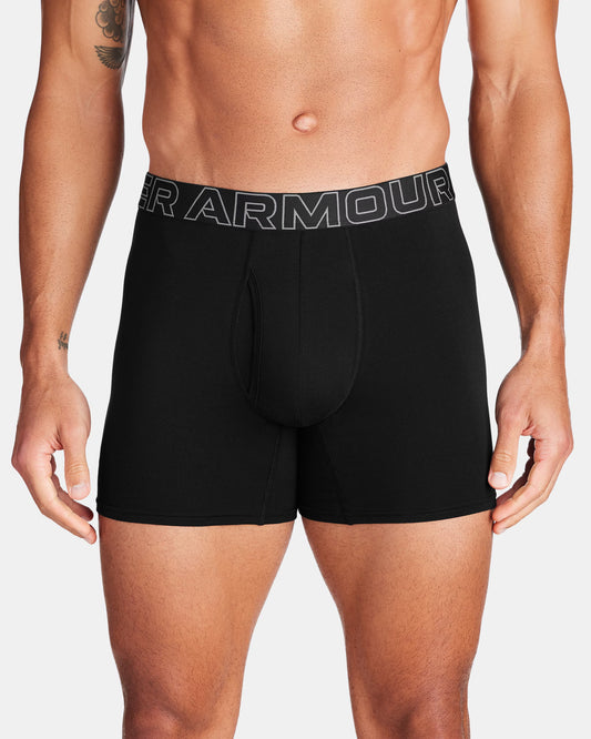 Men's UA Performance Cotton 6inch 3-Pack Boxerjock®