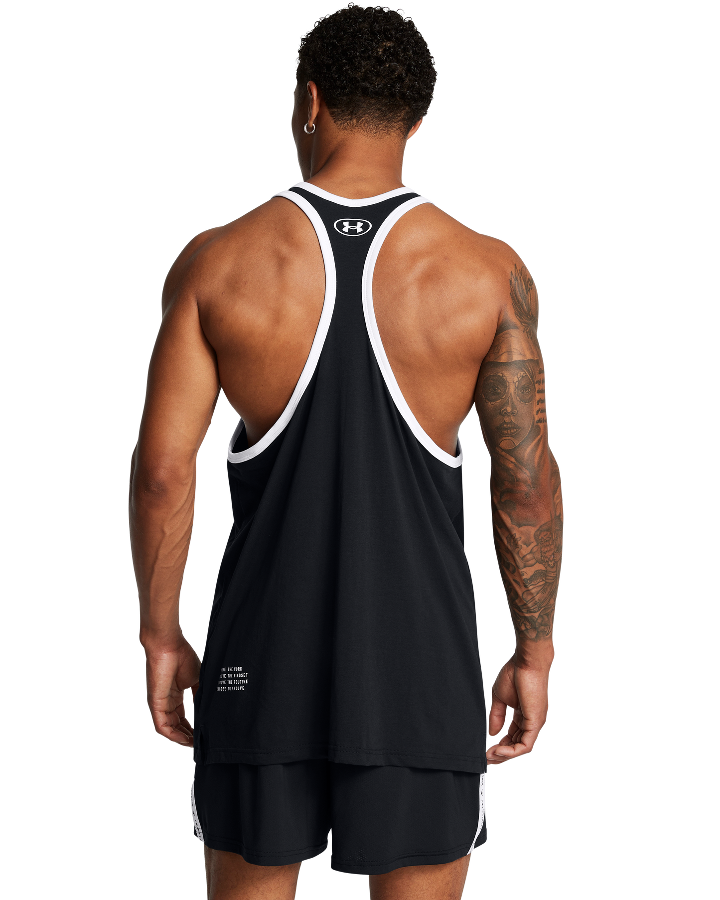 Men's Project Rock Badge Of Honor Racer Tank