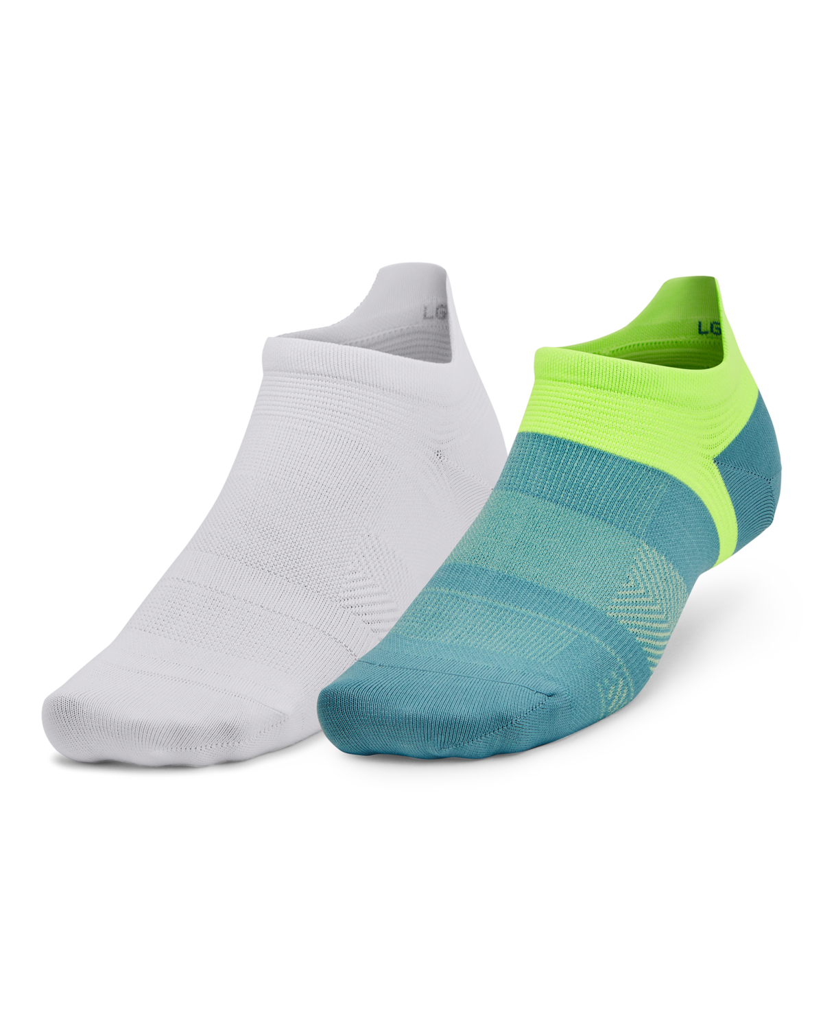 Unisex UA ArmourDry™ Run Lite 2-Pack No Show Tab Socks