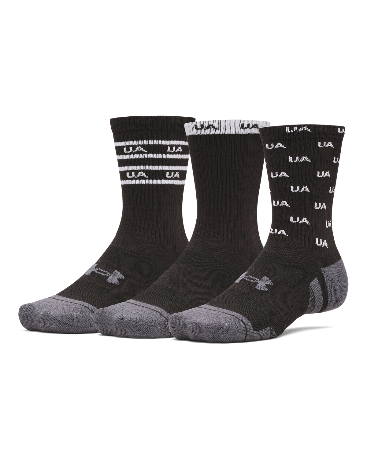 Unisex UA Performance Tech 3-Pack Crew Socks