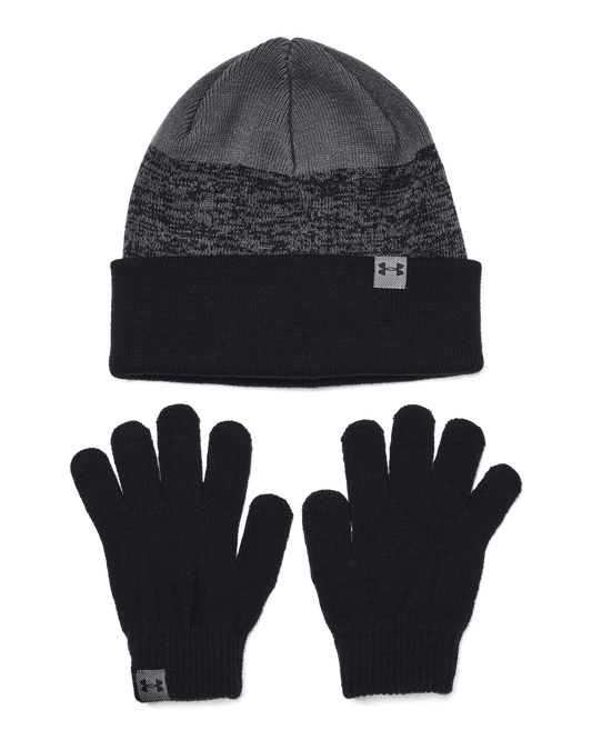 Boys' UA Beanie & Gloves Combo