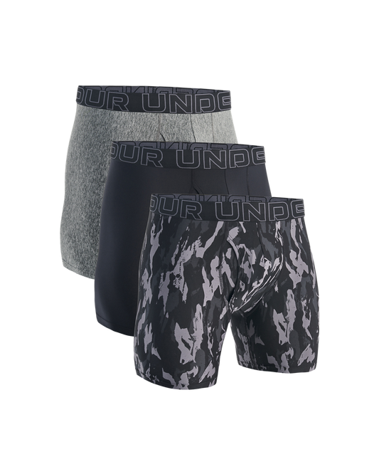 Men's UA Performance Cotton 6" 3-Pack Boxerjock®