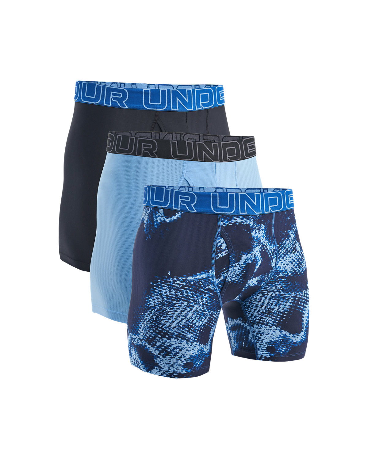 Men's UA Performance Cotton 6" 3-Pack Boxerjock®