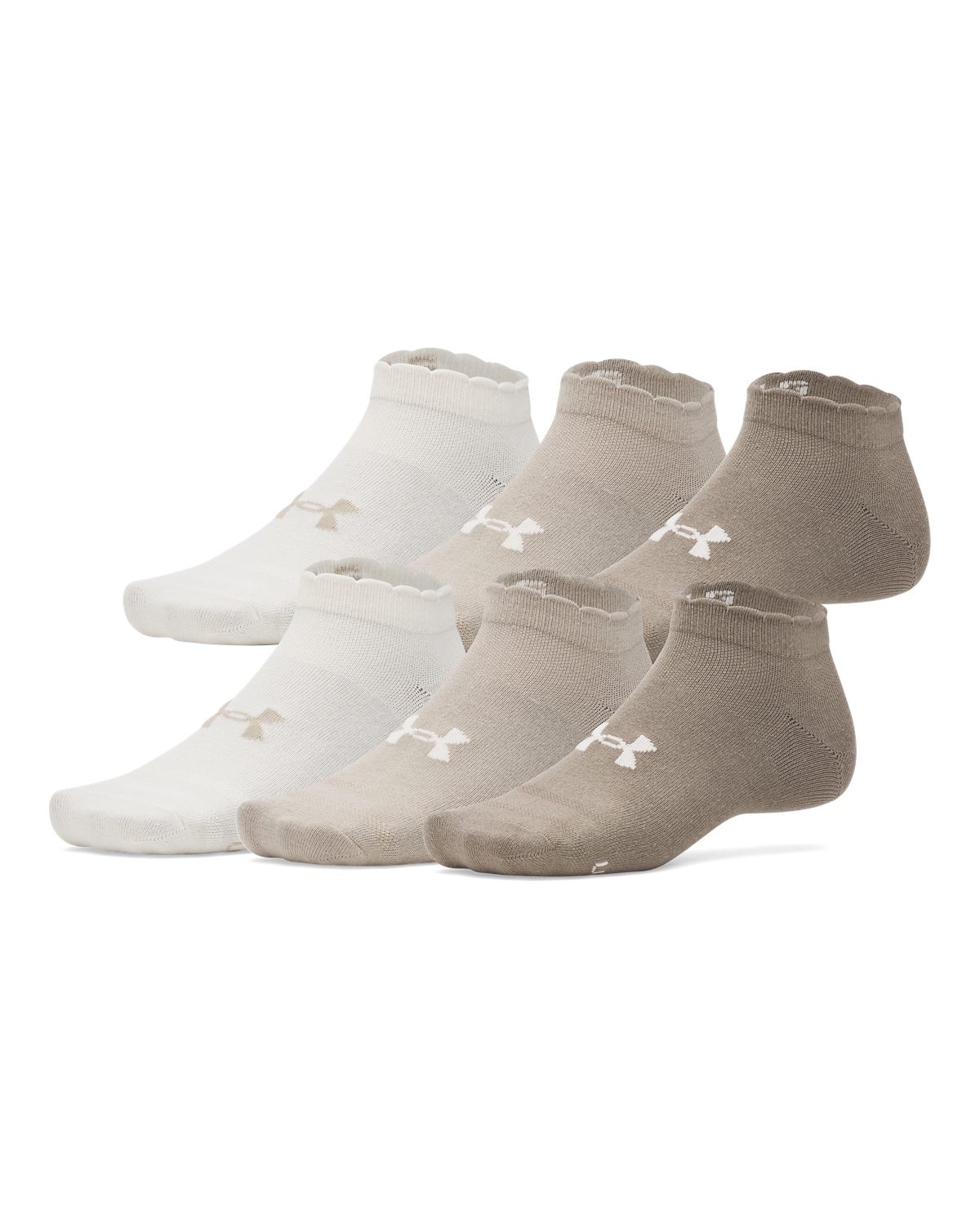 Unisex UA Essential 6-Pack Low Cut Socks