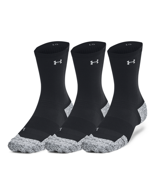 Unisex UA ArmourDry® Run Cushion 3-Pack Mid-Crew Socks