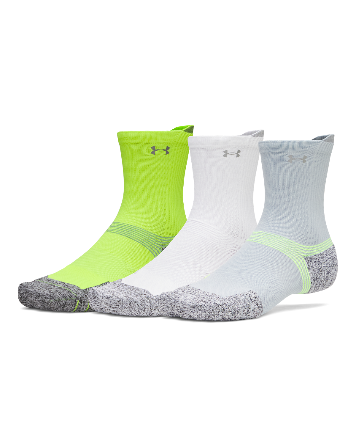 Unisex UA Velociti Run Cush 3P Crew