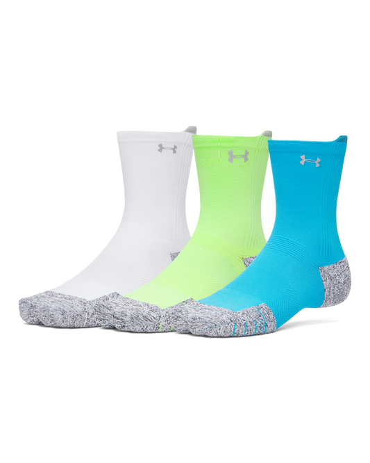 UA ArmourDry® Run Cushion 3-Pack Mid-Crew Socks