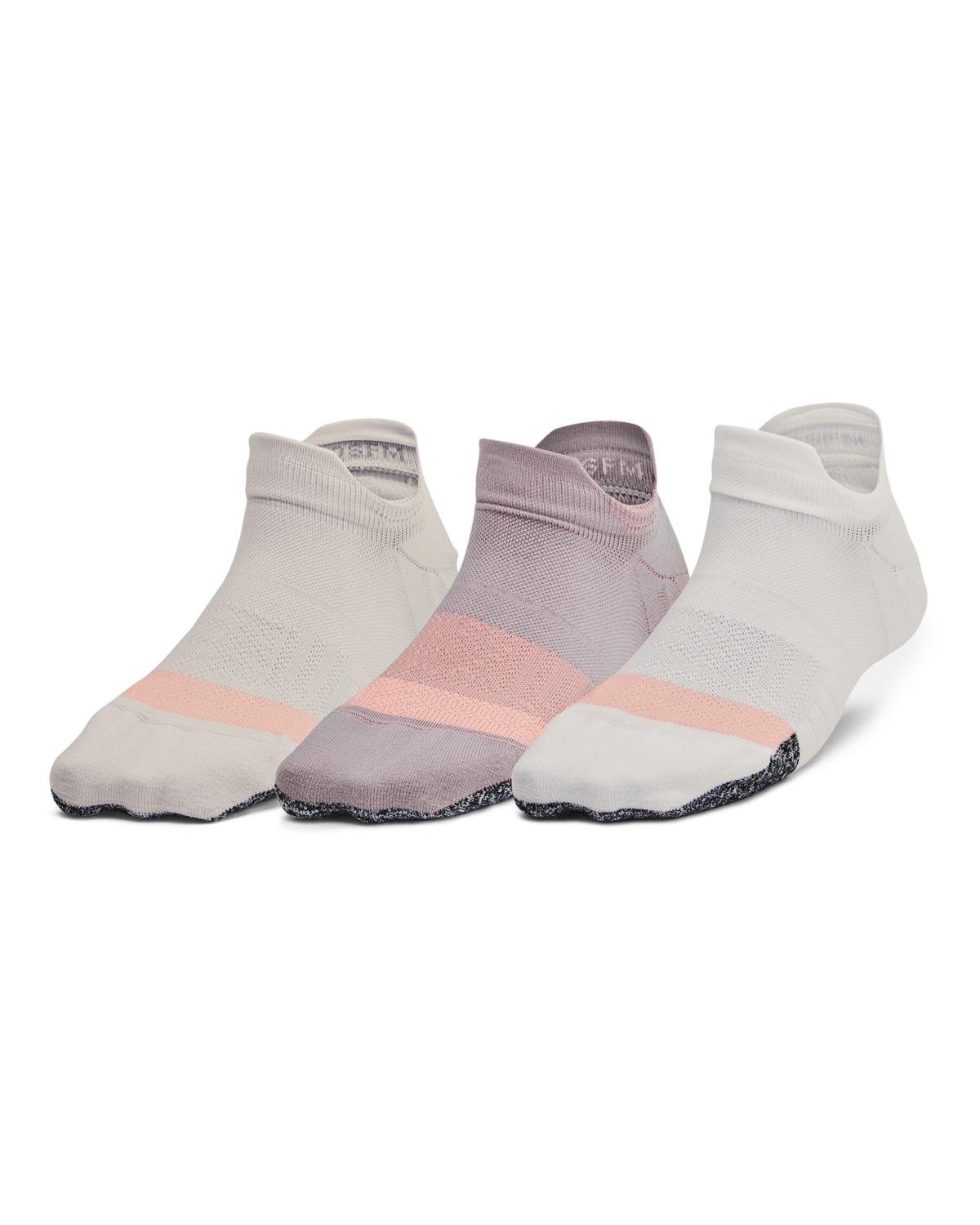 Women's UA Breathe 3-Pack No Show Tab Socks