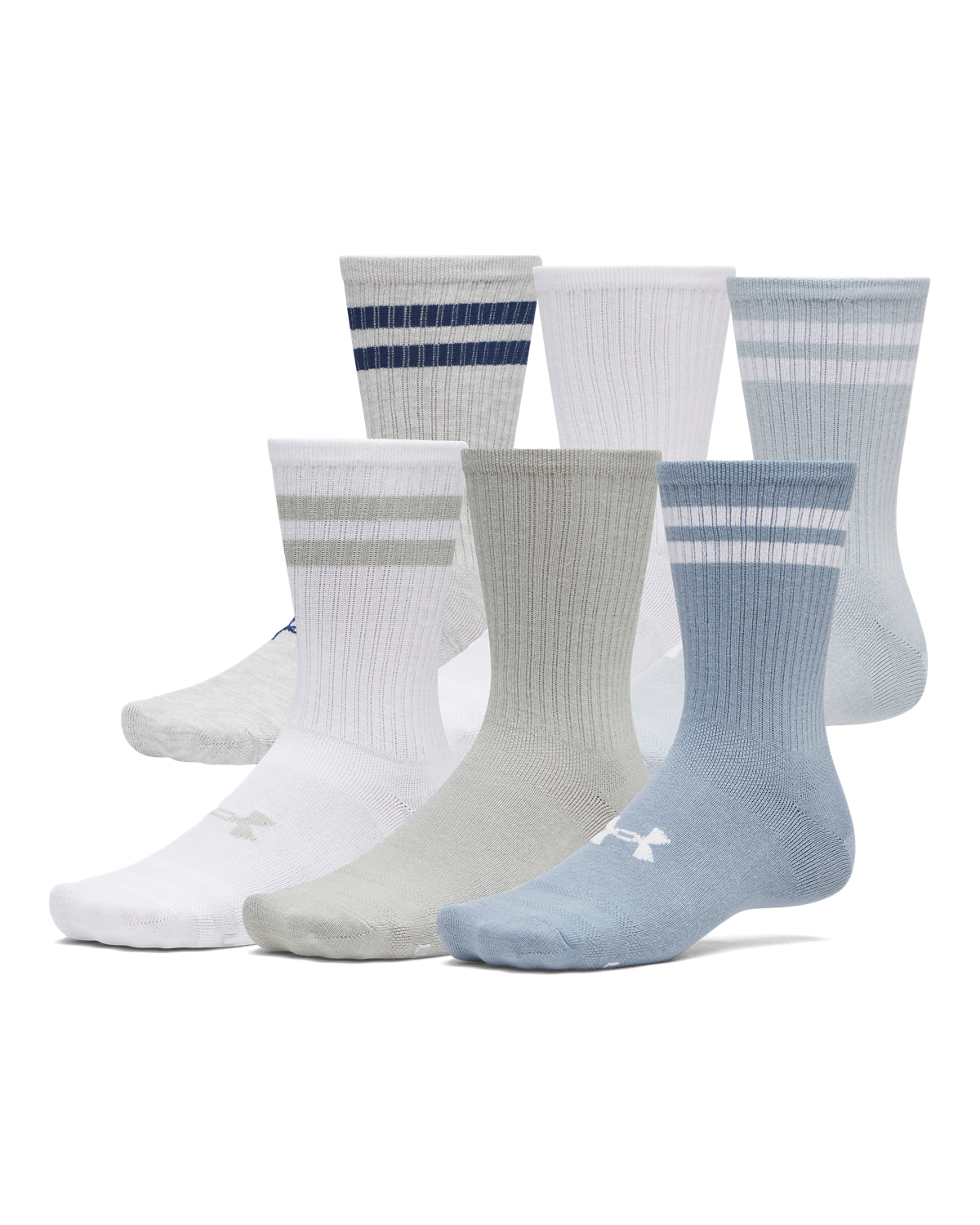 Unisex UA Essential 6Pk Crew