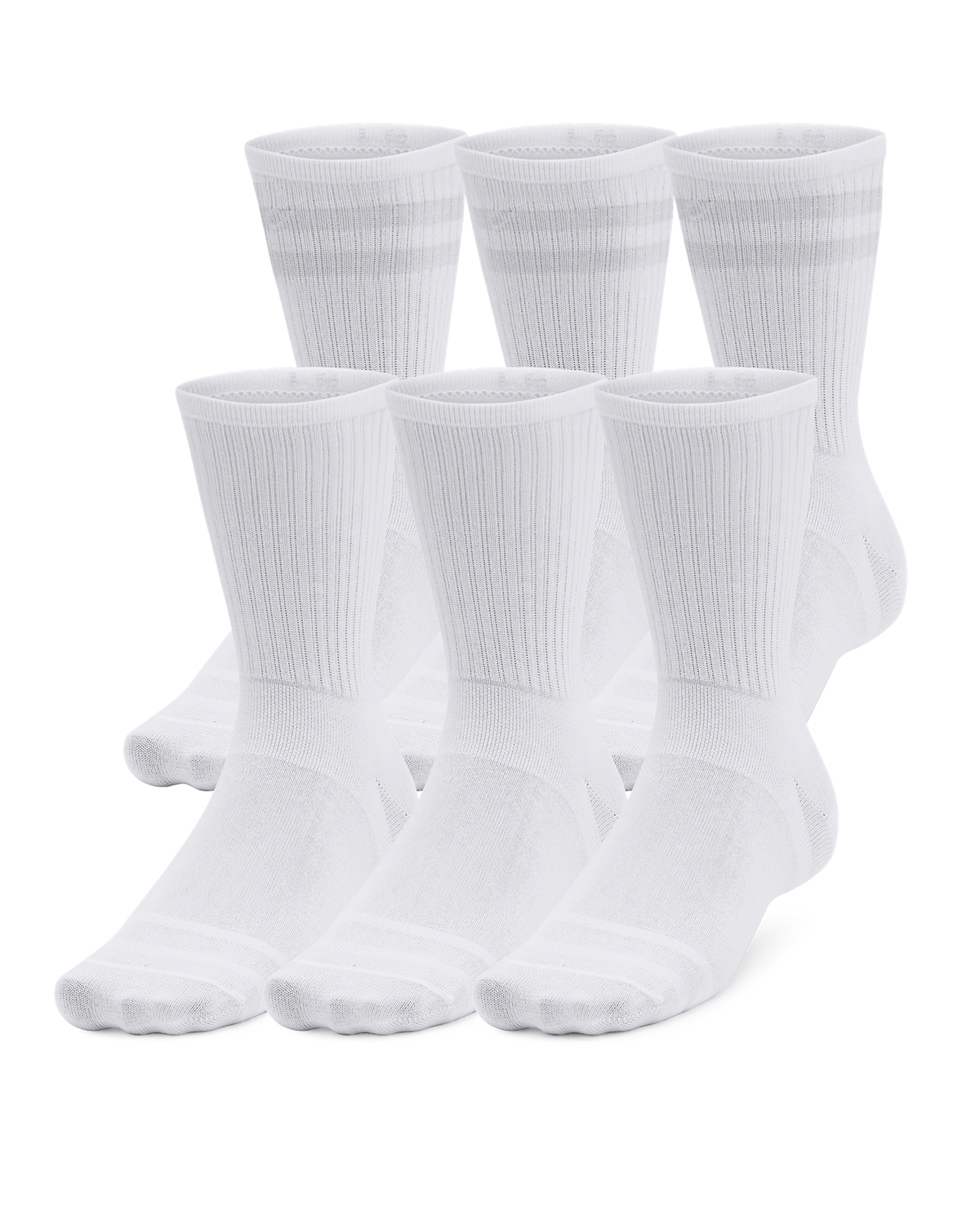 Unisex UA Essential 6-Pack Crew Socks