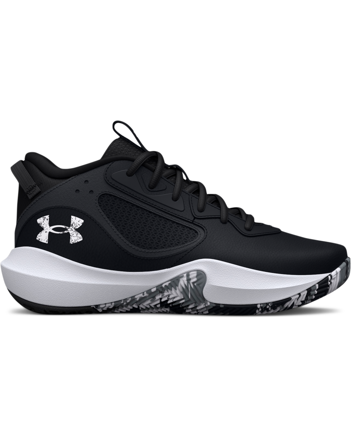 Grade School UA Lockdown 6 Basketball Shoes
