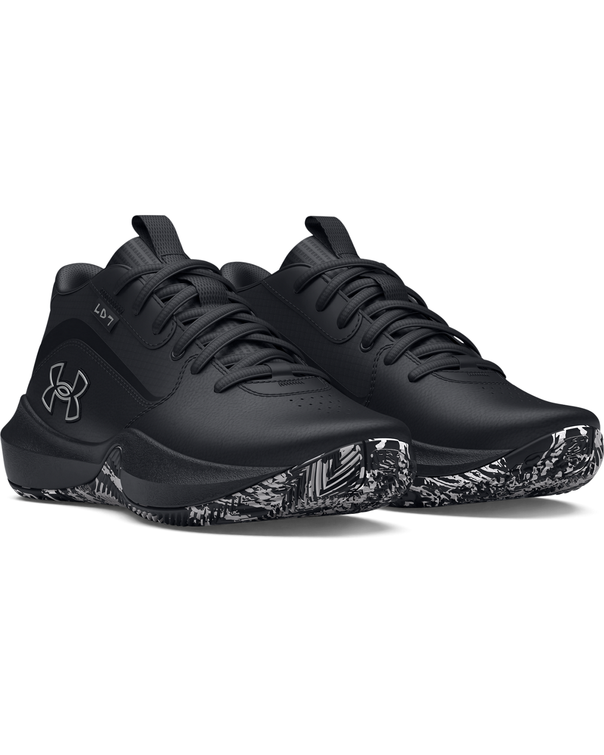 Grade School UA Lockdown 7 Basketball Shoes