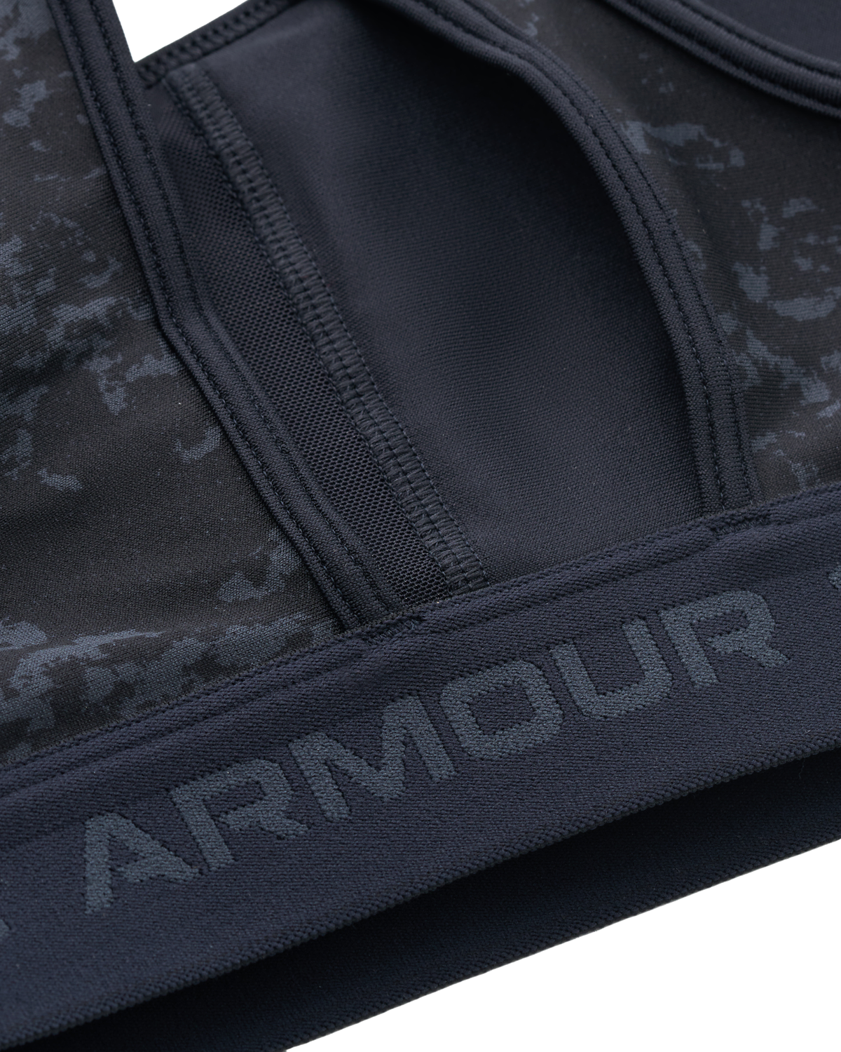 Women's Armour® Mid Crossback Printed Sports Bra