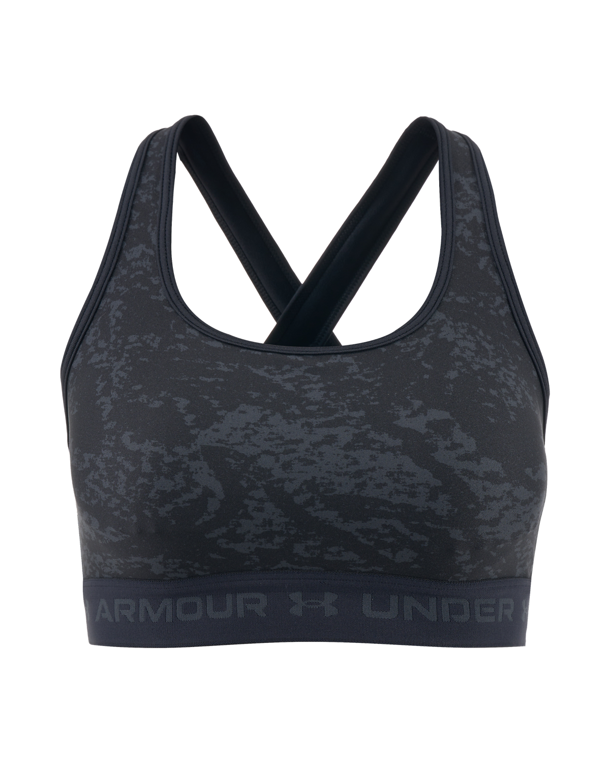 Women's Armour® Mid Crossback Printed Sports Bra