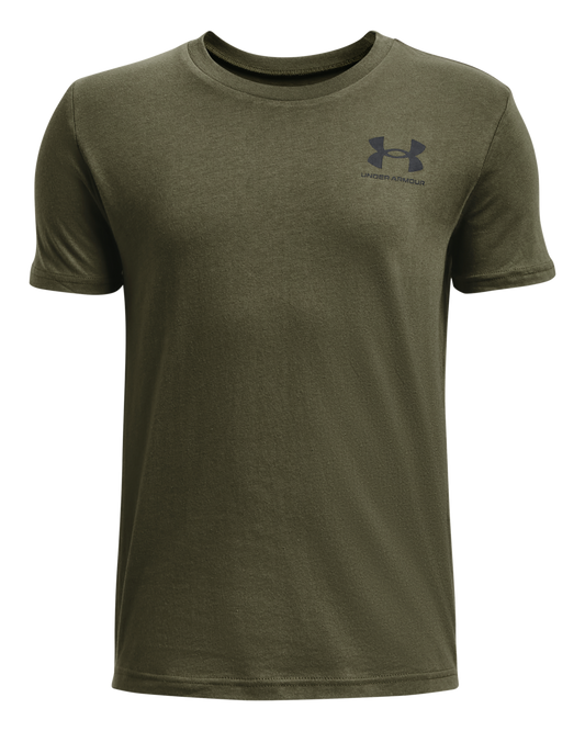 Boys UA Sportstyle Left Chest Short Sleeve
