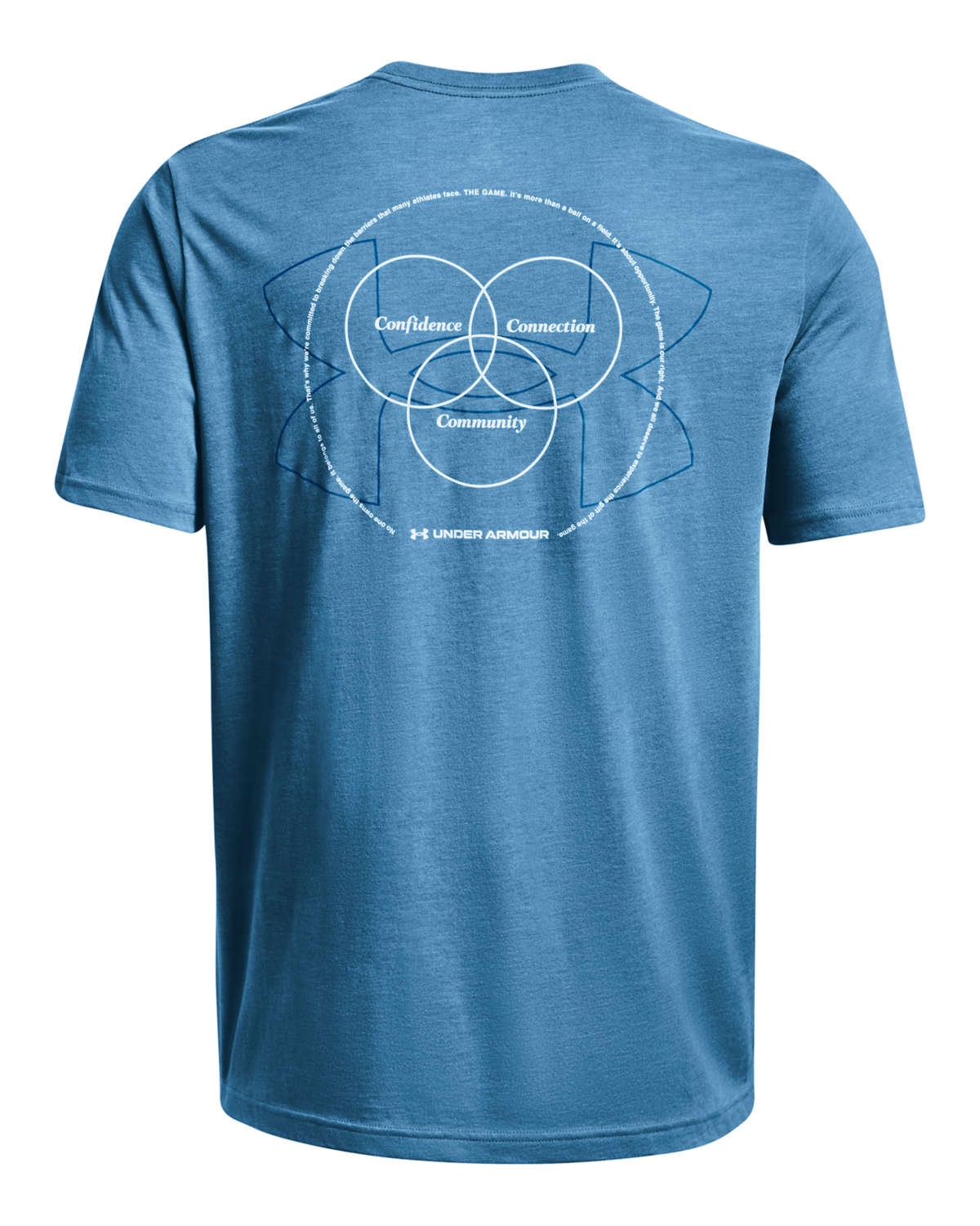 Men's UA Left Chest Confidence, Connection, Community Short Sleeve