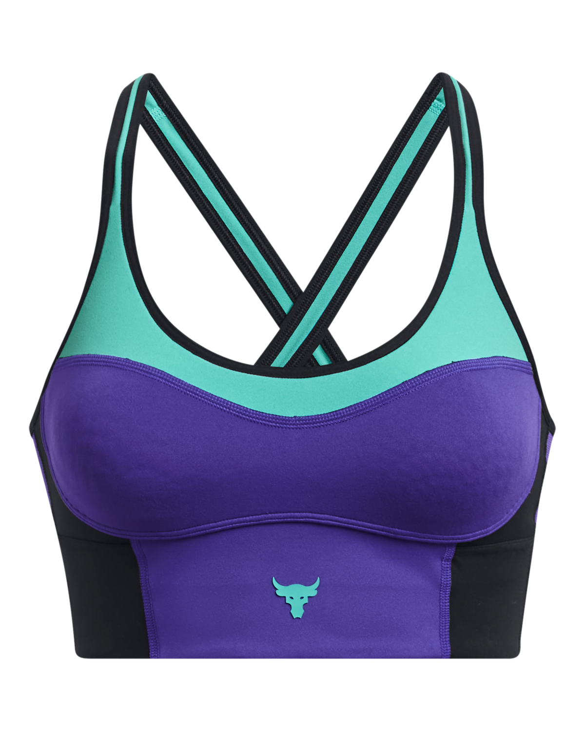 Women's Project Rock Infinity Mid Longline Lets Go Bra