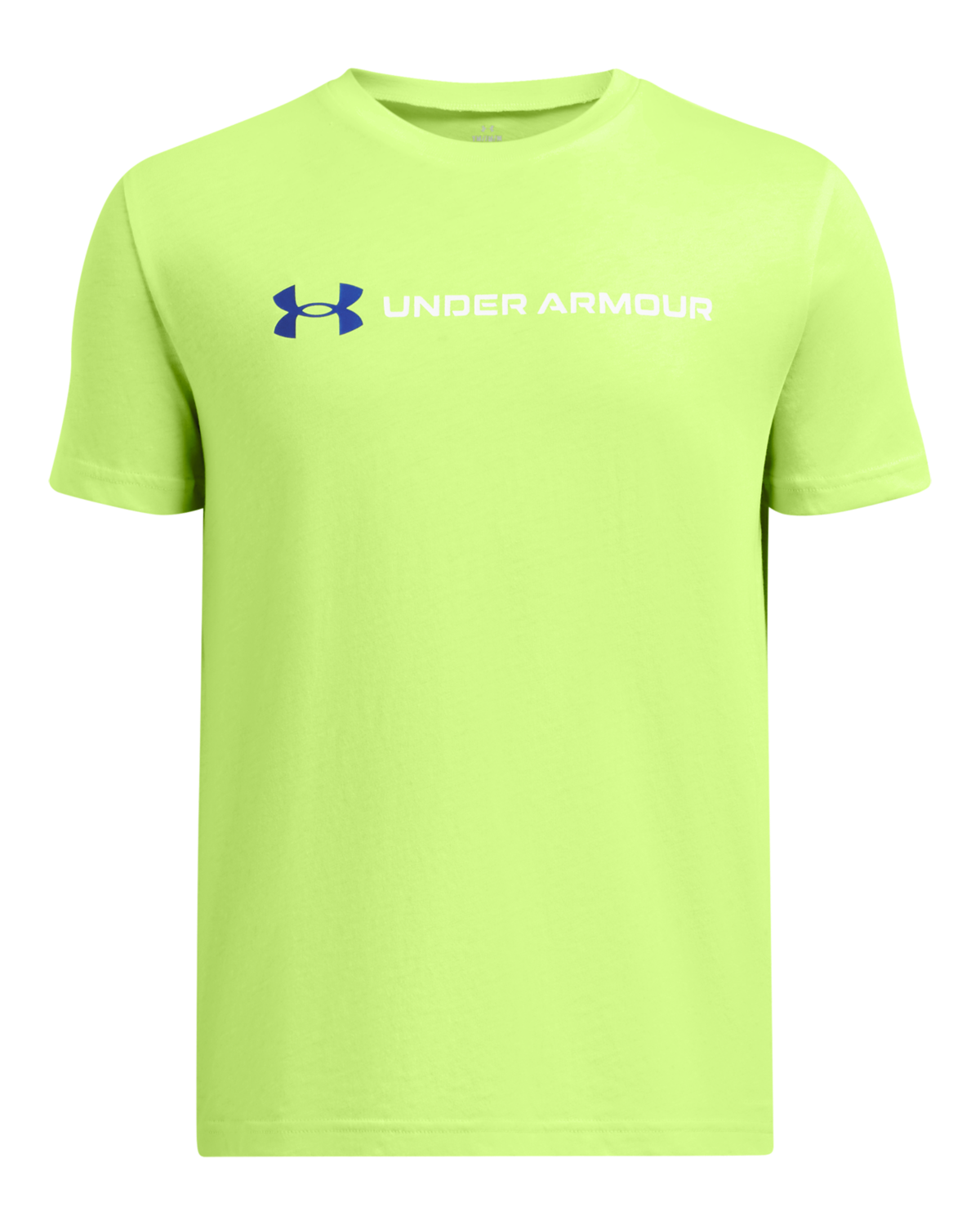 Boys' UA Logo Wordmark Short Sleeve