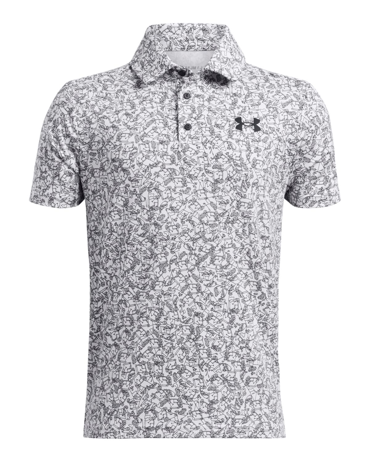 Boys' UA Playoff Printed Polo