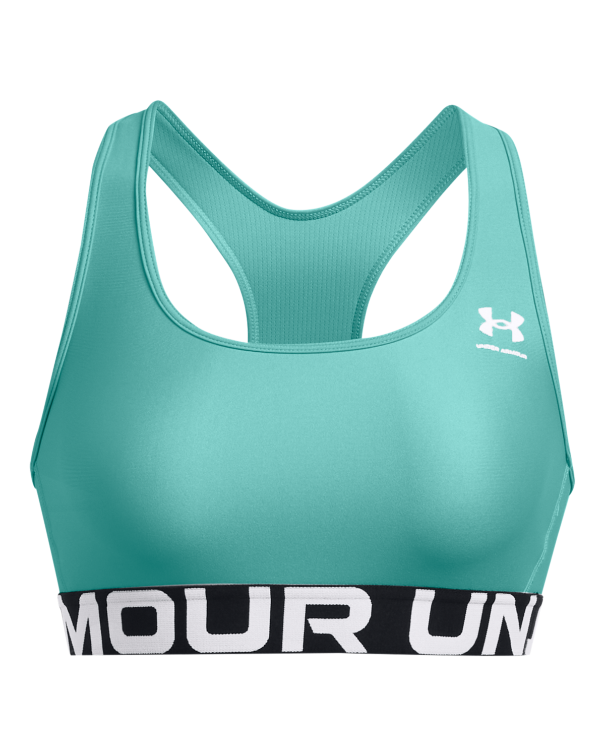 Women's HeatGear® Armour Mid Branded Sports Bra
