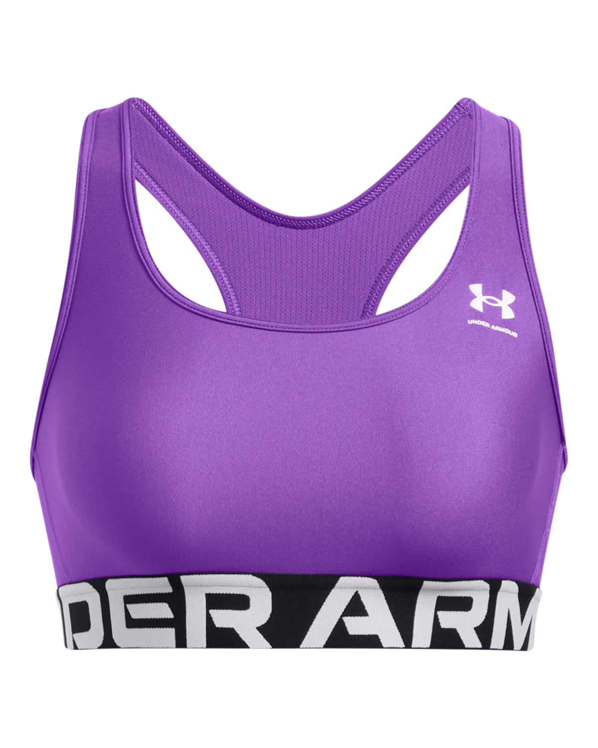 Women's HeatGear® Armour Mid Branded Sports Bra