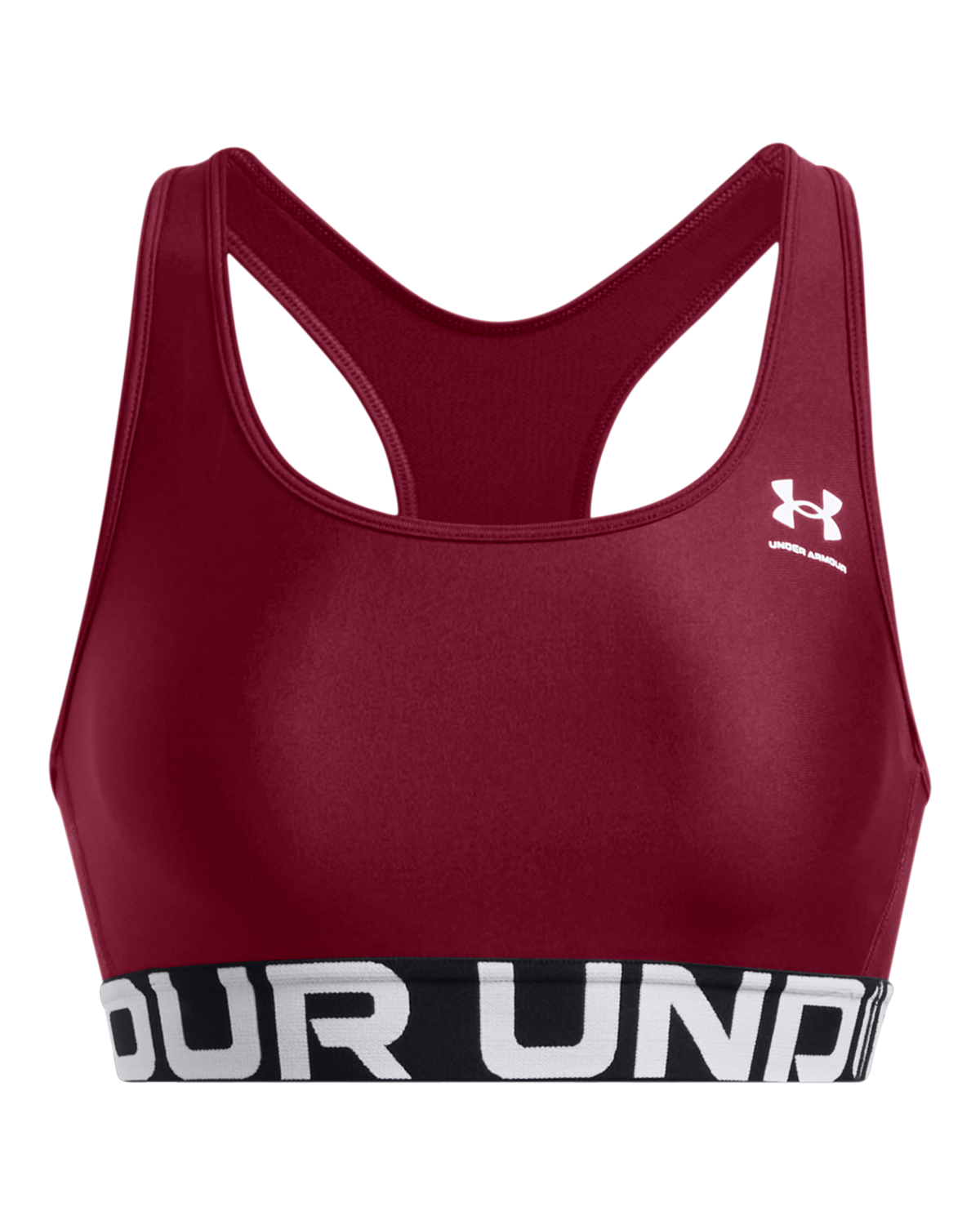 Women's HeatGear® Armour Mid Branded Sports Bra