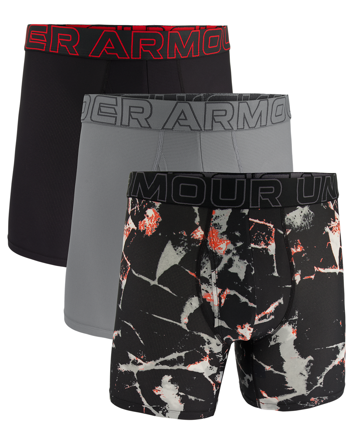 Men's UA Performance Cotton 6" 3-Pack Boxerjock®