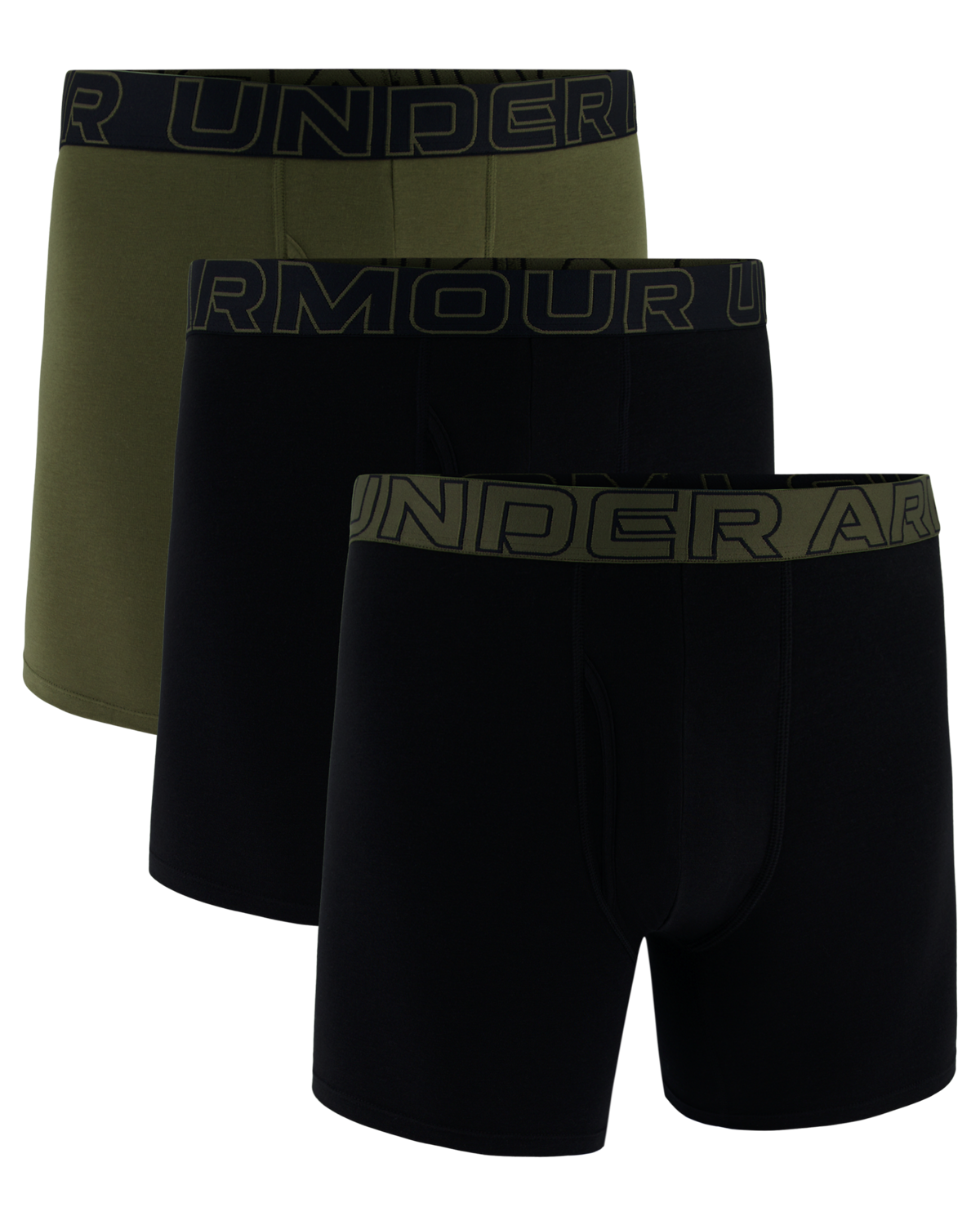 Men's UA Performance Cotton 6inch 3-Pack Boxerjock®