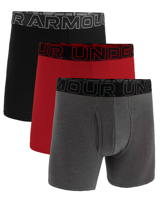 Men's UA Performance Cotton 6" 3-Pack Boxerjock®