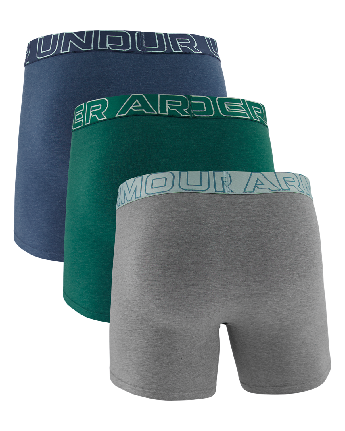 Men's UA Performance Cotton 6inch 3-Pack Boxerjock®