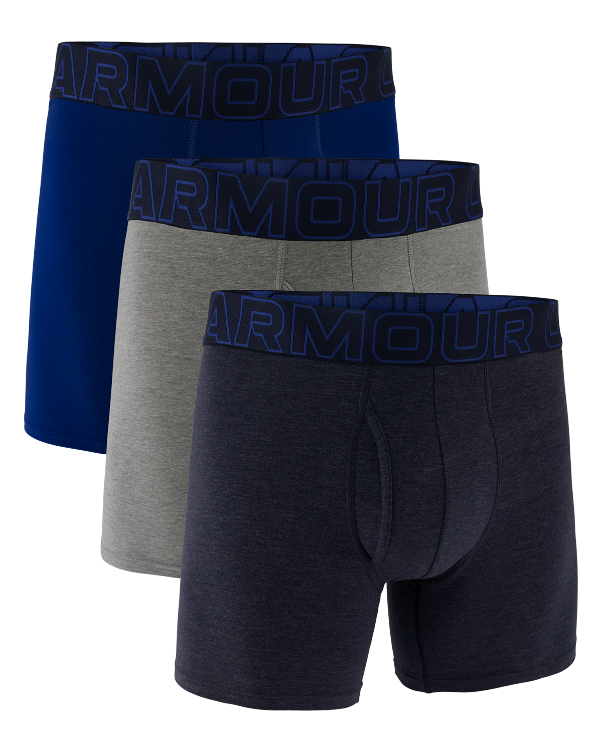 Men's UA Performance Cotton 6" 3-Pack Boxerjock®