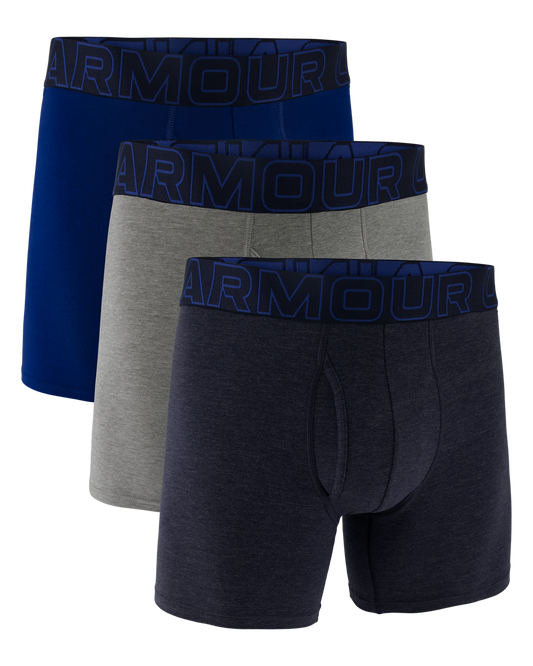 Men's UA Performance Cotton 6" 3-Pack Boxerjock®