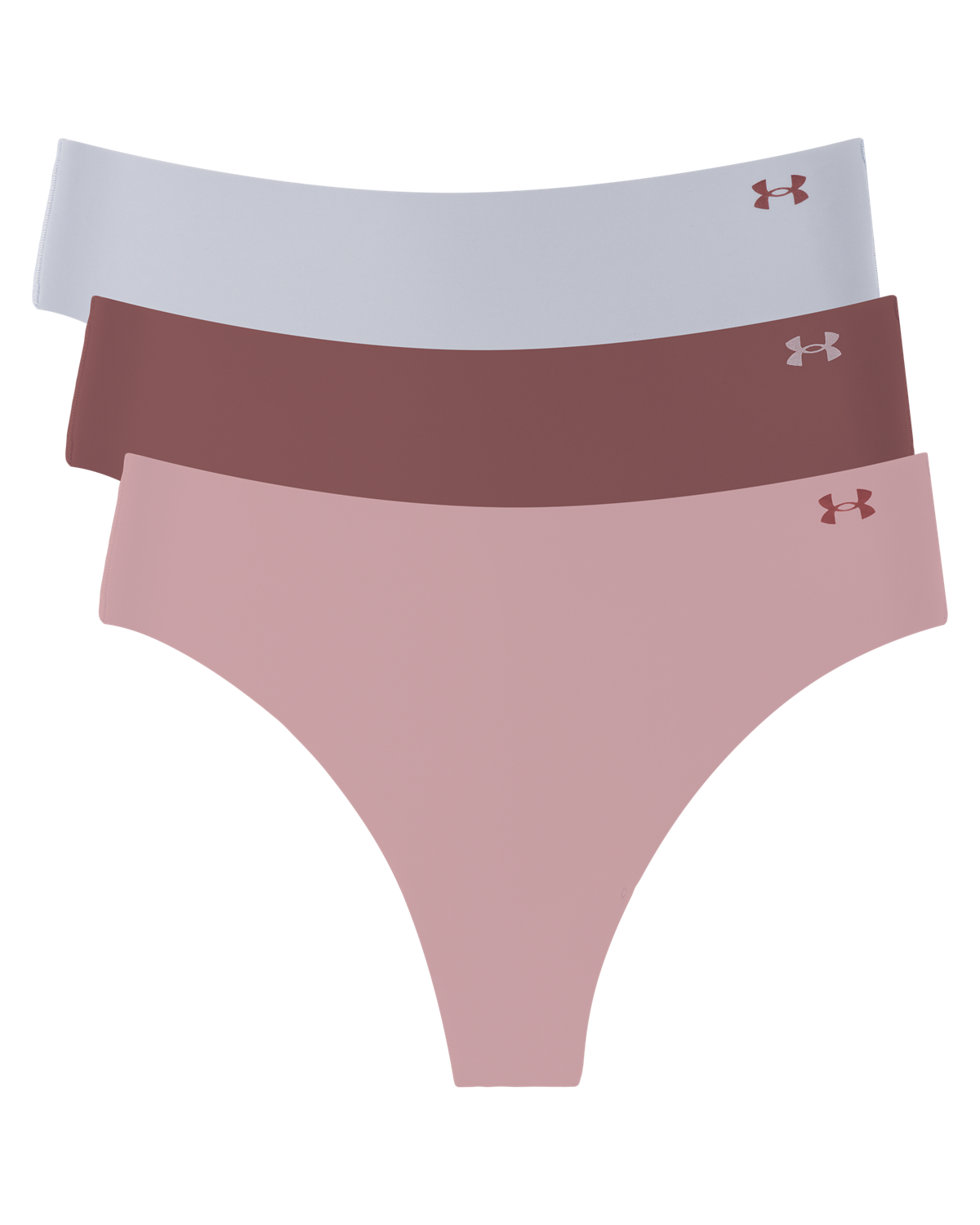 Women's UA Pure Stretch 3-Pack No Show Thong