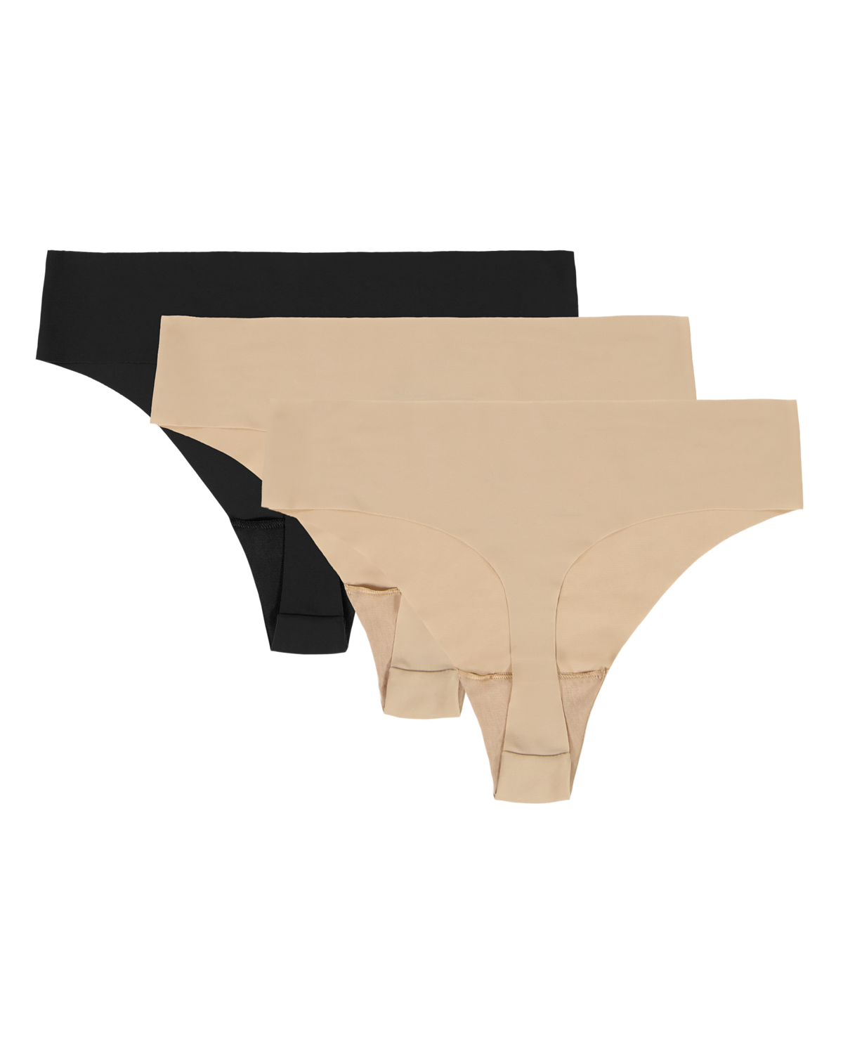 Women's UA Pure Stretch 3-Pack No Show Thong