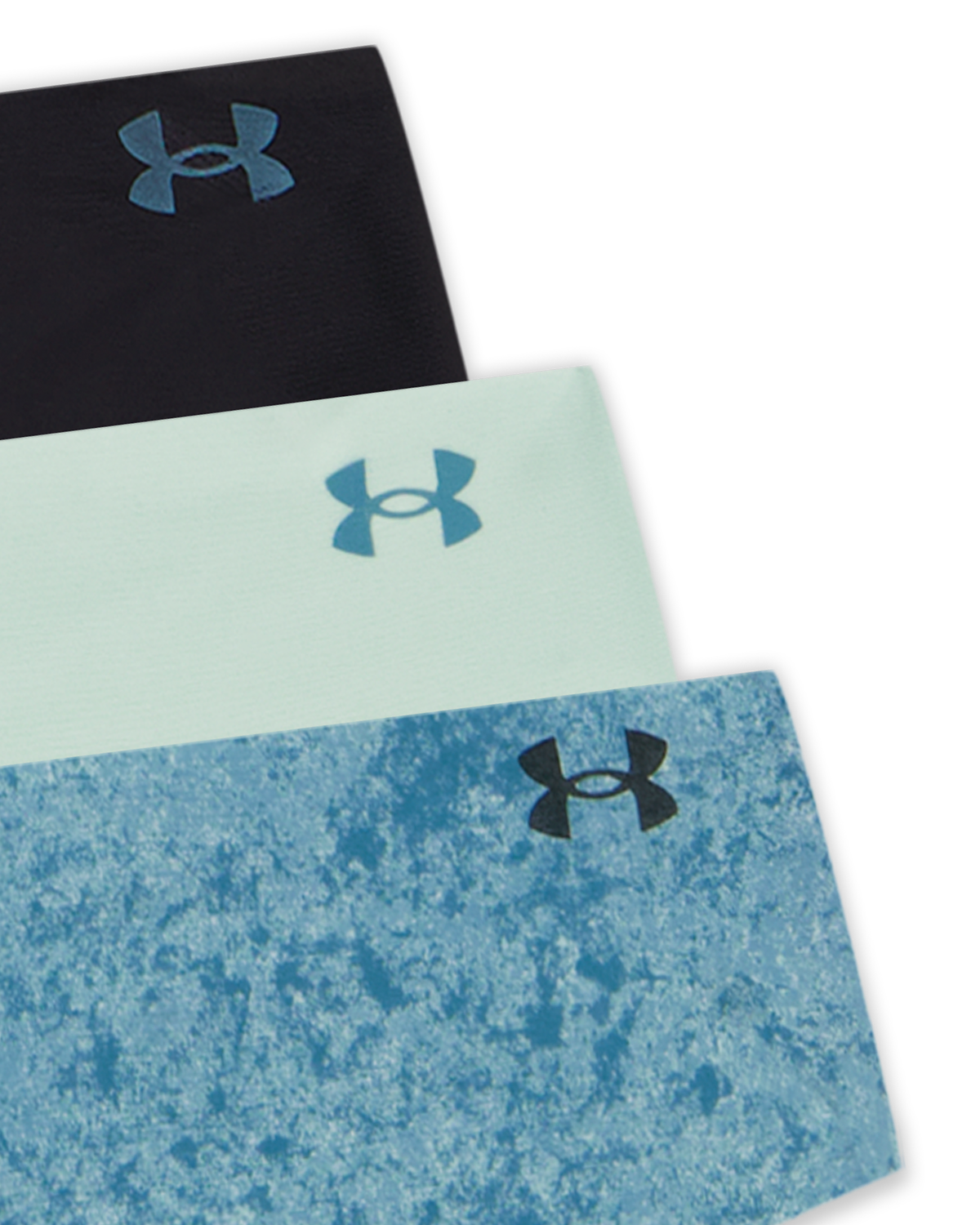 Women's UA Pure Stretch 3-Pack Printed No Show Thong
