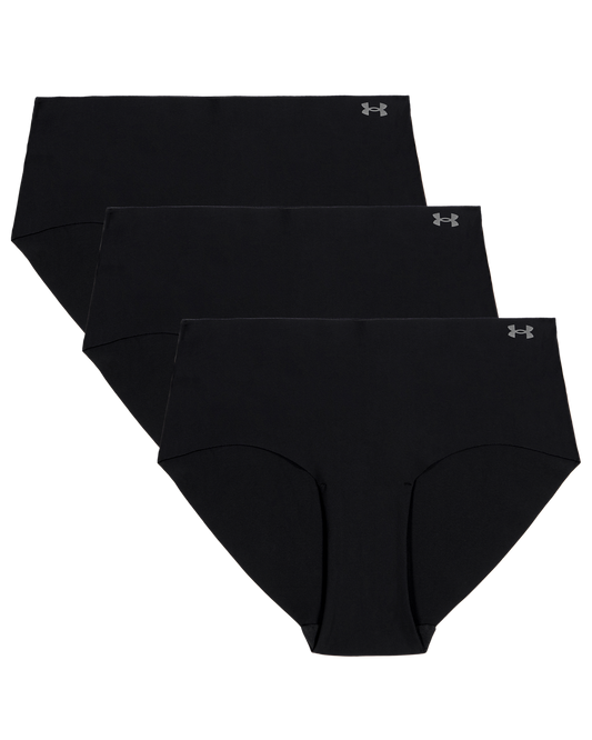 Women's UA Pure Stretch 3-Pack No Show Hipster