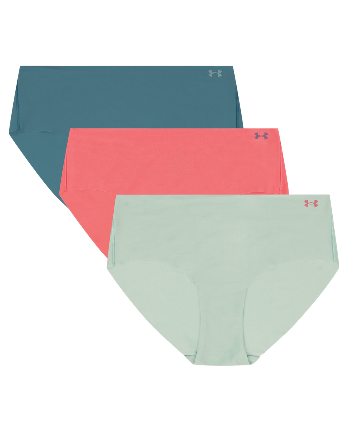 Women's UA Pure Stretch 3-Pack No Show Hipster