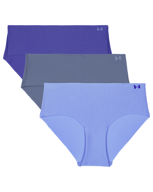 Women's UA Pure Stretch 3-Pack No Show Hipster