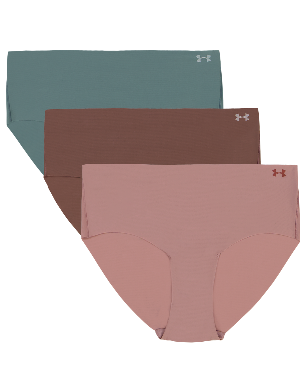 Women's UA Pure Stretch 3-Pack No Show Hipster