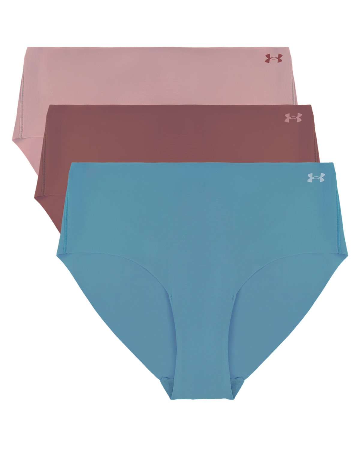 Women's UA Pure Stretch 3-Pack No Show Hipster