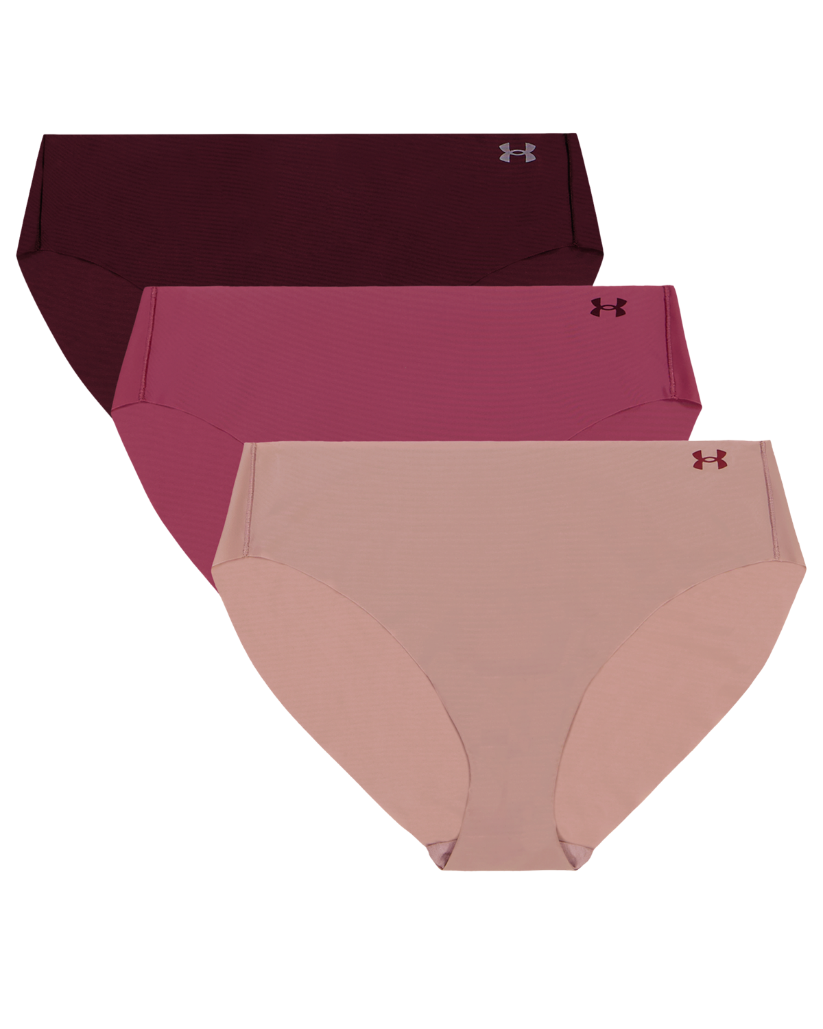 Women's UA Pure Stretch 3-Pack No Show Bikini