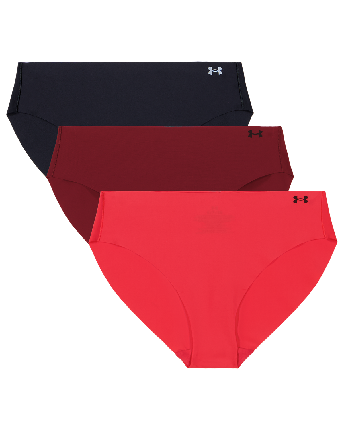 Women's No Show Bikini Pant, 3Pk Solid