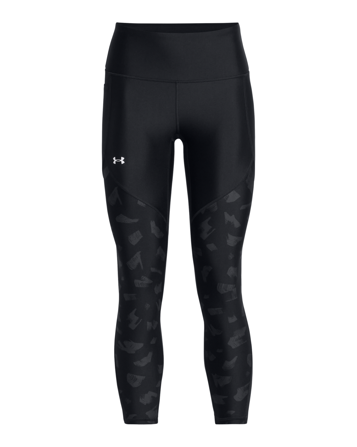Women's UA Tech™ Printed Panel Ankle Leggings