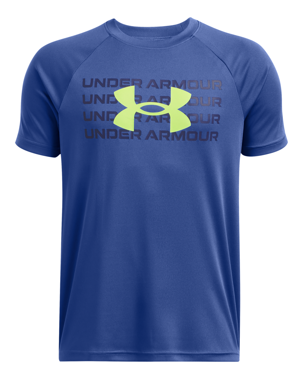 Boys' UA Tech™ Wordmark Logo Short Sleeve
