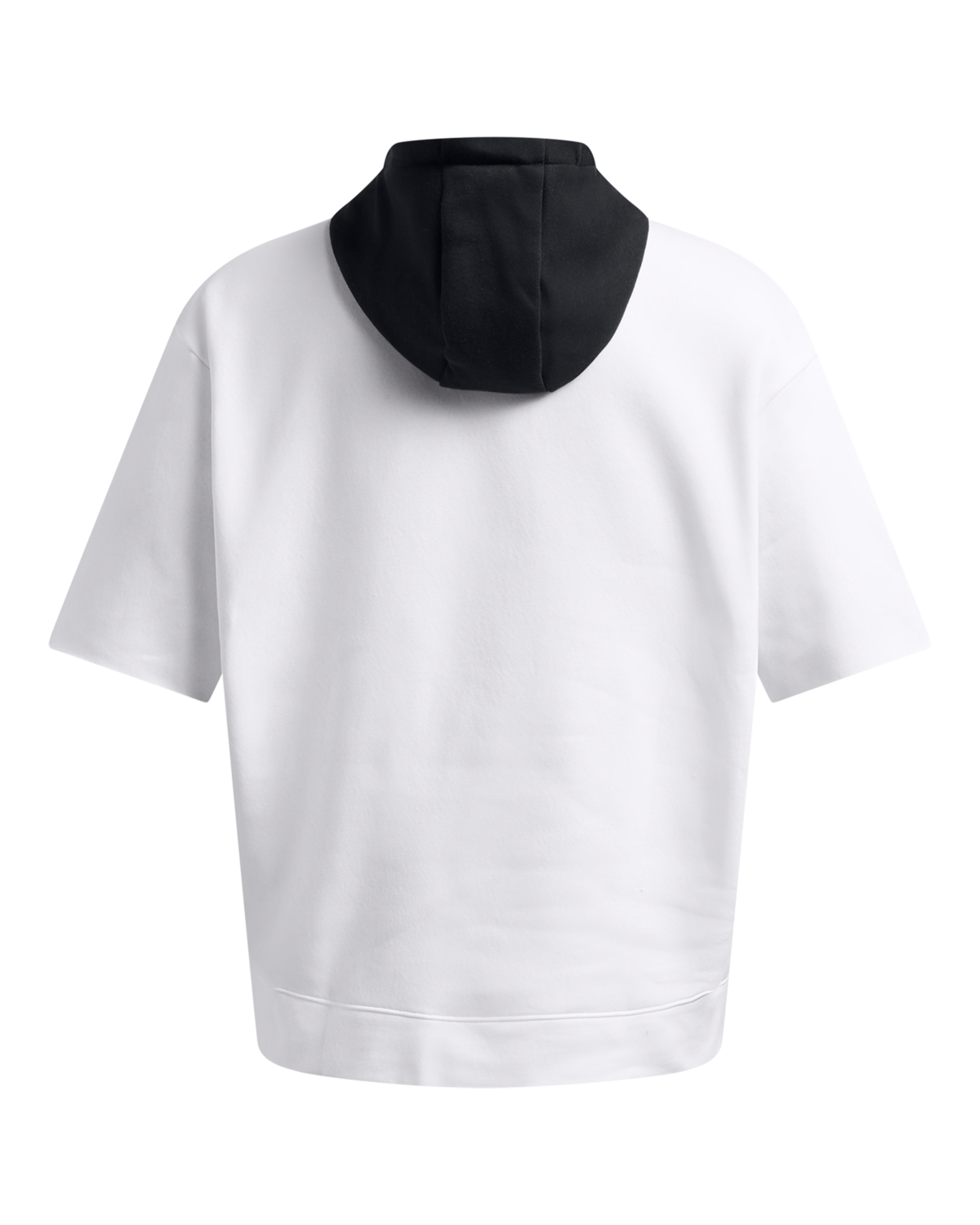 Men's Project Rock Icon Fleece Badge Of Honor Short Sleeve Hoodie