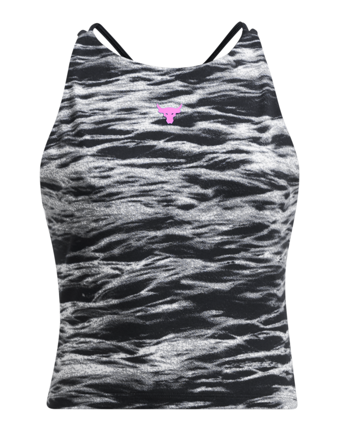 Women's Project Rock Lets Go Bench To Beach Printed Top