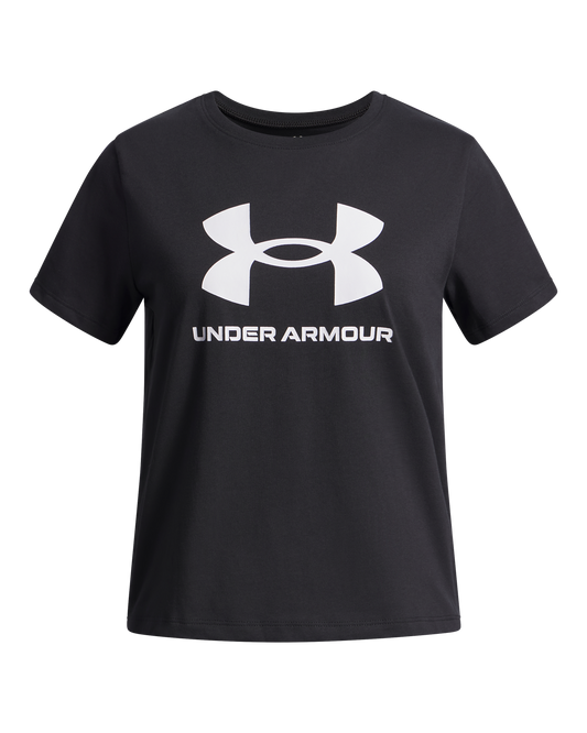 Girls' UA Big Logo Short Sleeve