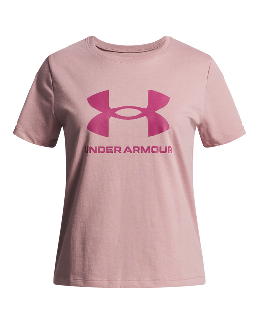 Girls' UA Big Logo Short Sleeve