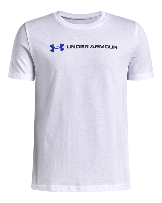 Boys' UA Logo Wordmark Short-Sleeve