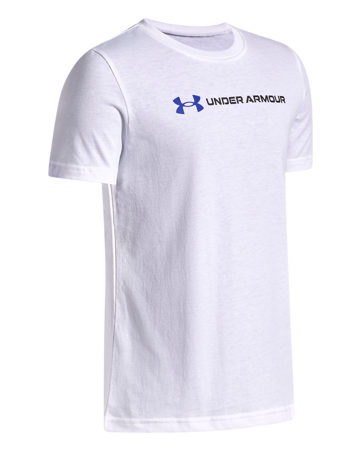 Boys' UA Logo Wordmark Short-Sleeve
